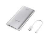 Samsung EB-P1100BSNGIN 10000mAH Lithium Ion Power Bank (Silver)