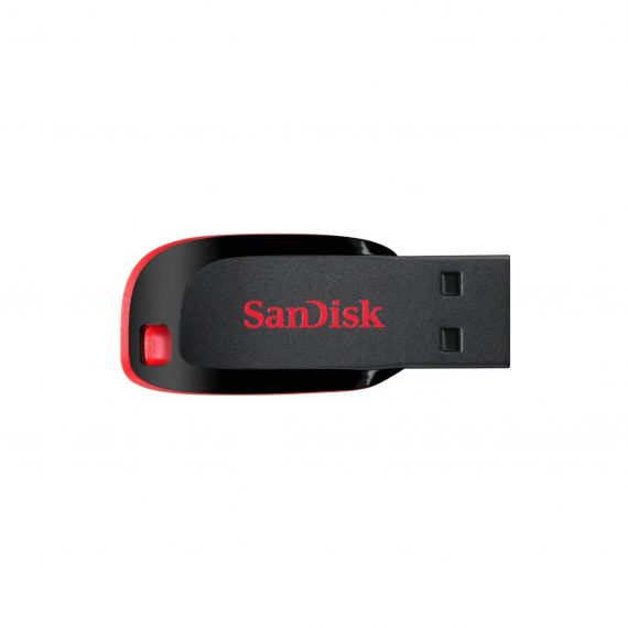 SanDisk Red/Black 64 GB Pen Drive (Black)
