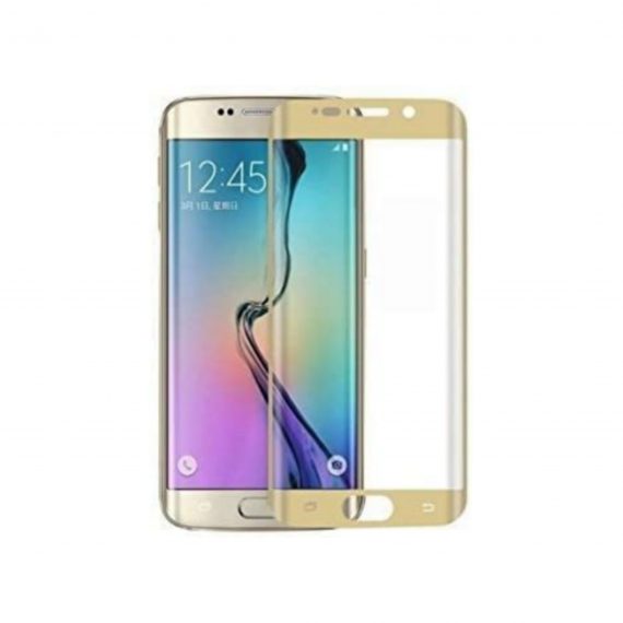Tempered Glass for Samsung Galaxy S6 Edge Gold