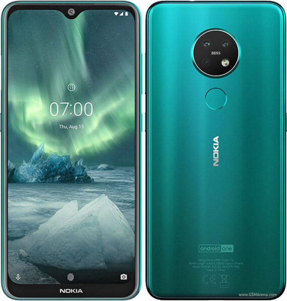 Nokia 7.2  (6GB Ram) Cyan Green ,48Mp camera
