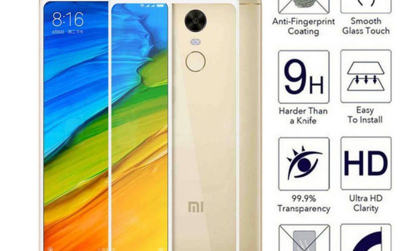 Edge to Edge Tempered Glass Screen Protector for Xiaomi Redmi 5