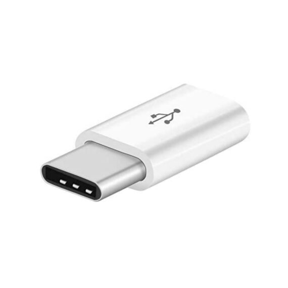Type-C to Micro USB Adapter for Smartphones and Other Type-C OTG Supported Devices
