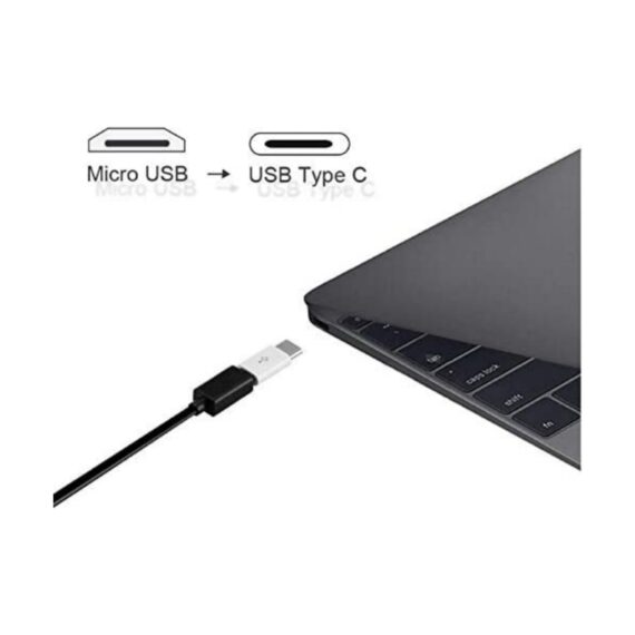 Type-C to Micro USB Adapter for Smartphones and Other Type-C OTG Supported Devices