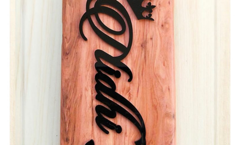 Super customized print 4D Name Case back cover