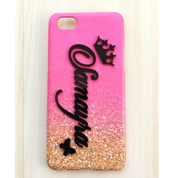 Super customized print 4D Name Case back cover