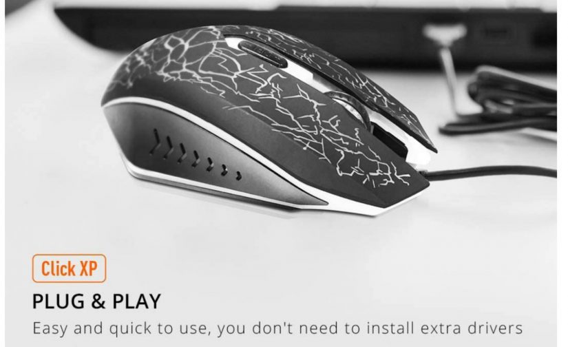 Riversong Click XP GM01 wired optical mouse 🖱 control