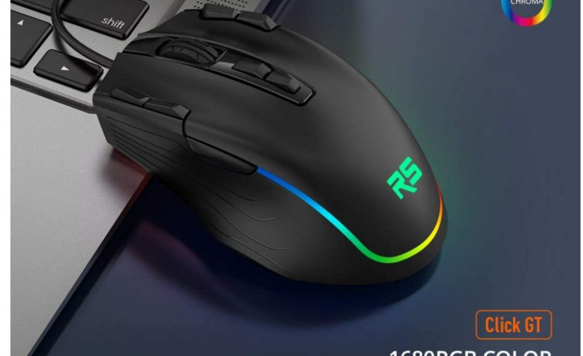 RiverSong click GT wired optical mouse 🖱 control