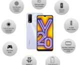 Vivo Y20A Mobile Phone 5000mAh Battery | Qualcomm Snapdragon Processor | Side Fingerprint Sensor | AI Triple Macro Camera
