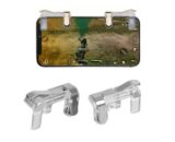 Plus shine Pubg Trigger K01 Metal Transparent Gaming Accessory Kit (Transparent, For Android)