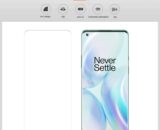 OnePlus 8 Tempered Glass | oneplus 8 screen protector Advanced Border-less Full Edge to Edge UV Screen Protector with installation kit for Oneplus 8 51% off