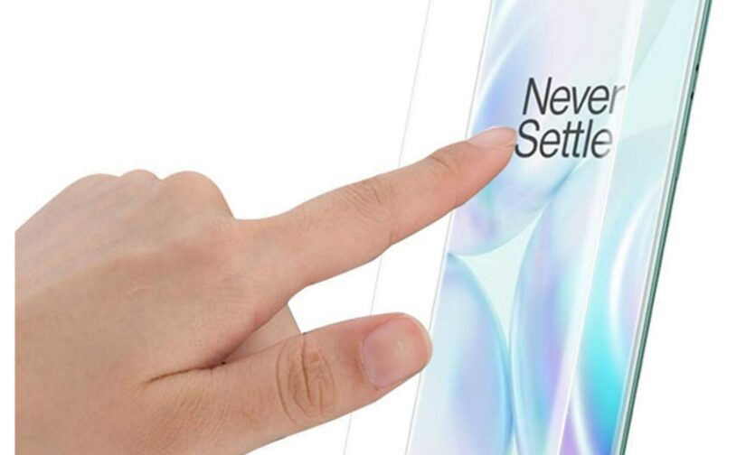 OnePlus 8 Tempered Glass | oneplus 8 screen protector Advanced Border-less Full Edge to Edge UV Screen Protector with installation kit for Oneplus 8 51% off