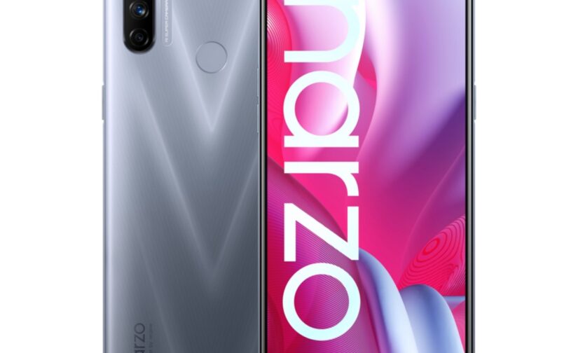 Realme Narzo 20A (GLORYSILVER) 4GB RAM