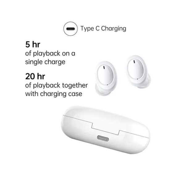 OPPO Enco W11 True Wirless Headphone (White)