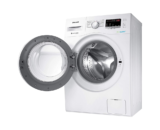 Samsung 6.0 Kg Inverter Fully-Automatic Front Loading Washing Machine (WW61R20EKMW/TL, White)