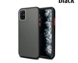 Realme C11 Smoke Case Cover, Translucent Hard Matte Finish Reinforced Corners (Shockproof, Light Weight and Anti-Drop Protection) Smoke Cover for Realme C11 [Black]