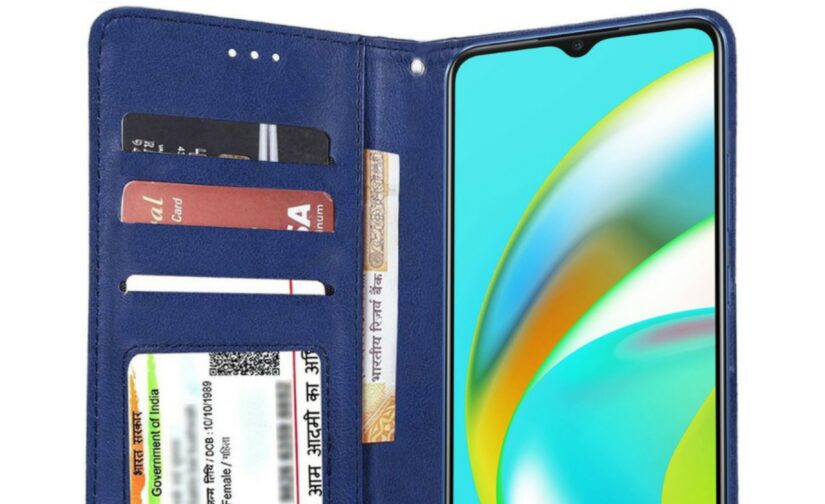 Realme C15 flip Cover / Realme C15 Book Pouch
