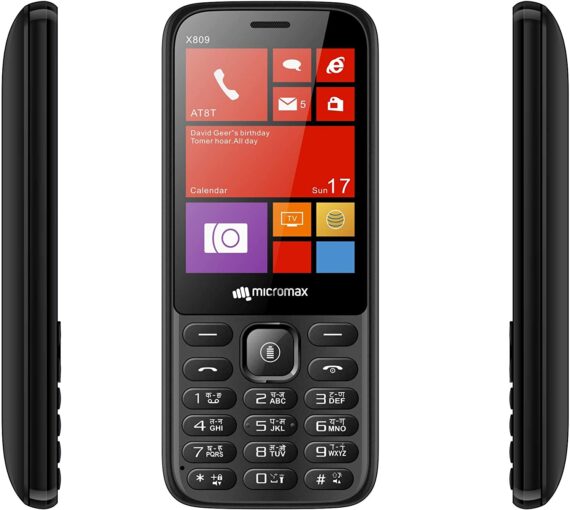 Micromax X809 basic feature phone