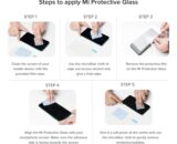 Mi Protective Glass/Tempered glass/screen protector (Redmi Note 8 Pro)