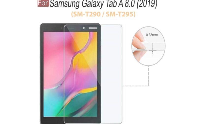Tempered Glass for Samsung Galaxy Tab A 8.0 (2019) | Screen Protector Tempered Glass for Samsung Galaxy Tab A 8.0 inch (2019) (SM-T290 / SM-T295)
