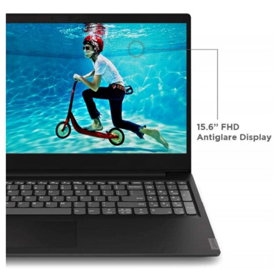 Lenovo Ideapad S145 7th Gen Intel Core i3 15.6-inch FHD Thin and Light Laptop (4GB/1TB HDD/Windows 10/Textured Black/1.85Kg)81VD002YIN
