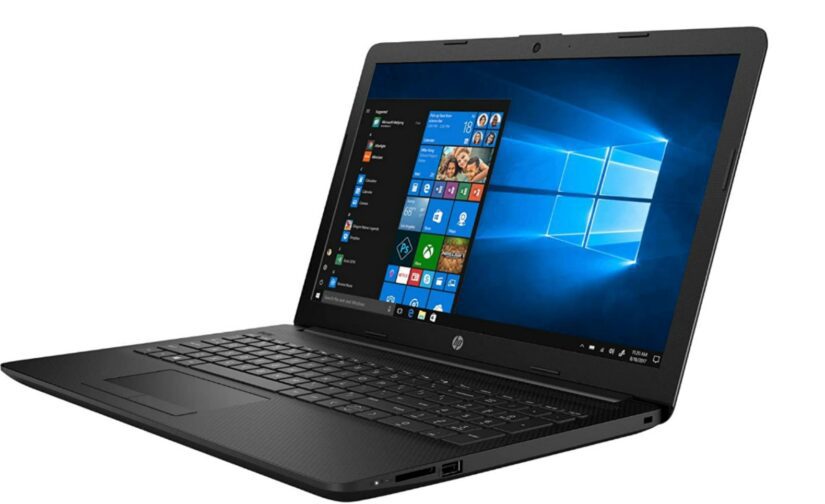 HP 15 db1069AU 15.6-inch Laptop (3rd Gen Ryzen 3 3200U/4GB/1TB HDD/Windows 10/MS Office/Radeon Vega 3 Graphics), Jet Black