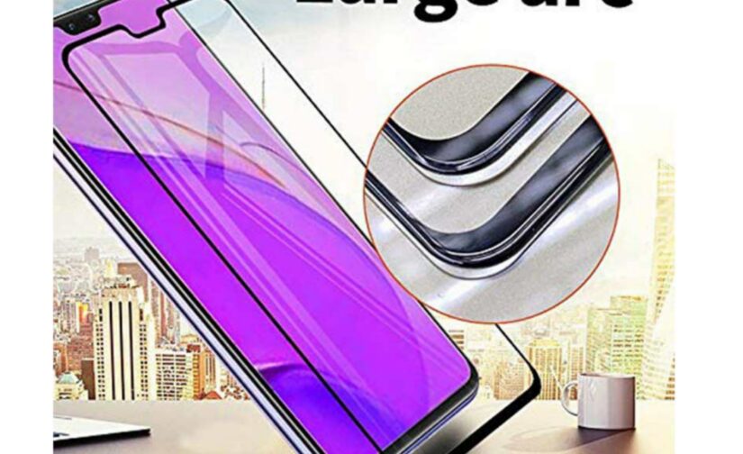 Full Tempered Glass Screen Protector For Vivo V20 Pro (Black)