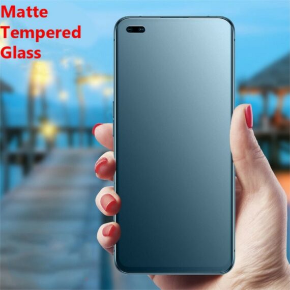 Anti-Fingerprint Shock Resistant Matte Screen Protector [Tempered Glass OR Screen Guard] Designed for Realme 6 Pro With Installation Kit