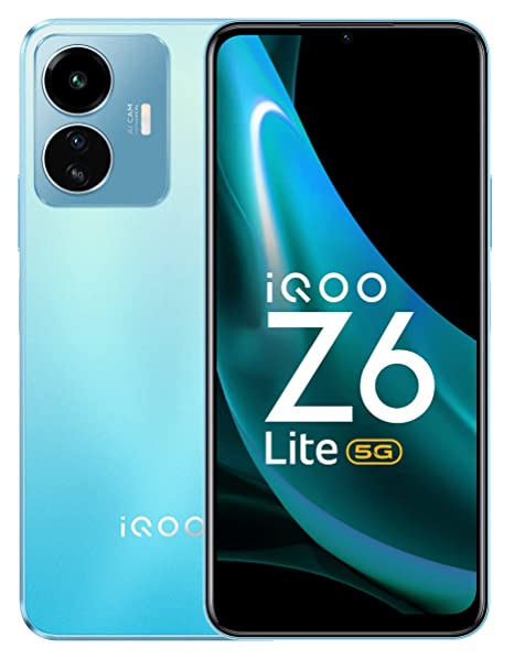 iQOO Z6 Lite 5G World's First Snapdragon 4 Gen 1 | Best in-Segment 120Hz Refresh Rate | Travel Adaptor Needs to be Purchased Seperately