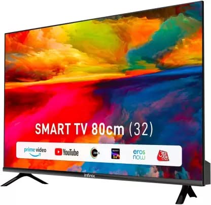 Infinix Y1 80 cm (32 inch) HD Ready LED Smart Linux TV 2022 Edition with YouTube & Pre-loaded Apps, Wifi Enabled, Miracast, Web Browser (32Y1)